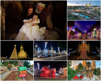 Ghajnsielem’s Christmas festivities with Nativity village and award winning tree