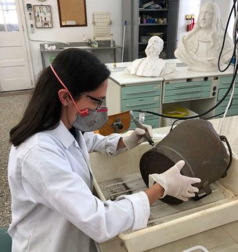 Conservation treatment underway on objects for display at new Gozo Museum