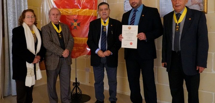 New knight joins the Confraternity of the Knights of St. Peter & St. Paul