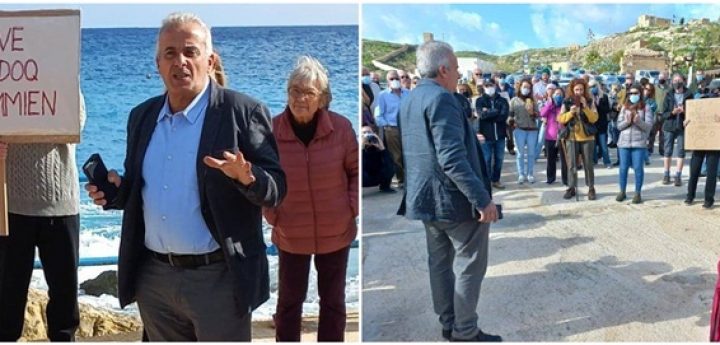 Qala Mayor urges authorities to put an end to plans for Hondoq marina
