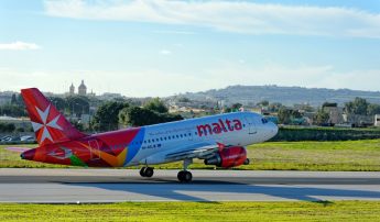 Air Malta summer flight schedule, with 125 weekly return direct services