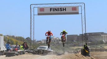 Windy and dusty conditions for Gozo Motocross Championship semi-finals