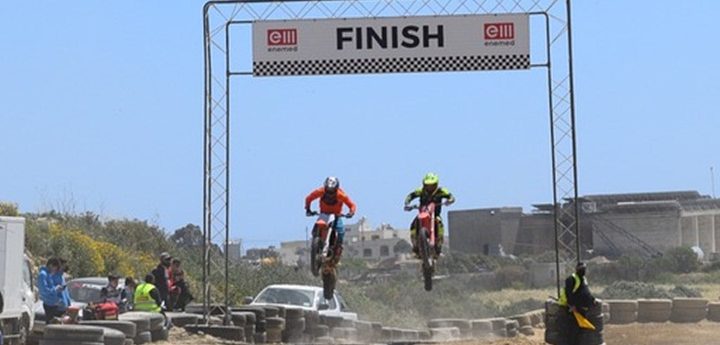 Windy and dusty conditions for Gozo Motocross Championship semi-finals