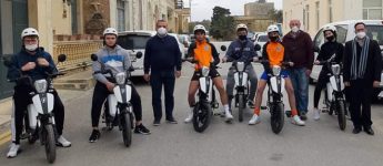 Gharb Council distributes more eco-bikes to teenagers