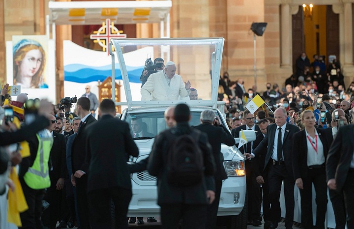 A journey through photos with Pope Francis in Gozo