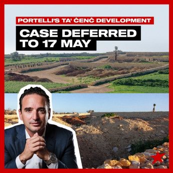Ta’ Cenc ODZ development case for stables deferred