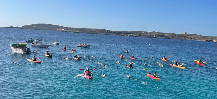 70 swimmers cross Gozo channel in first ever Ocean Festival