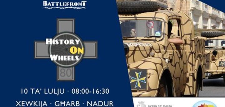 History on Wheels 80: visits Gozitan villages to mark WW2 events