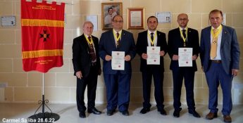 New Knights join Confraternity of the Knights of St. Peter & St Paul