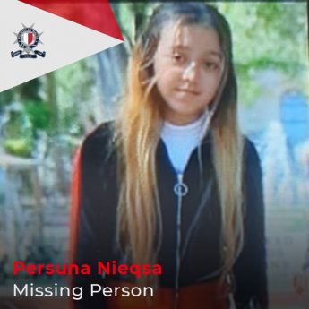 12-year old girl missing in Gozo, last seen in Xaghra