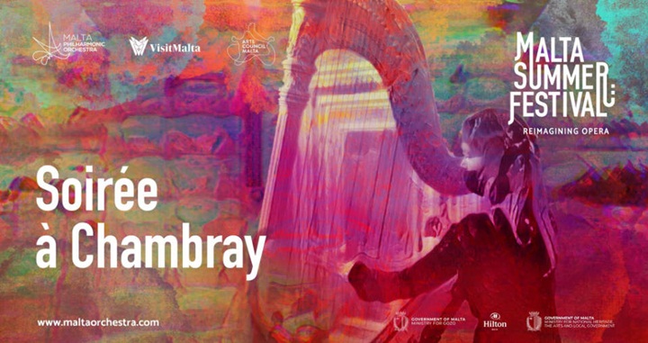 Operatic evening at Fort Chambray, Gozo for voice, horn and harp