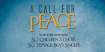 A Call for Peace – SCJ’s younger members call for peace through music