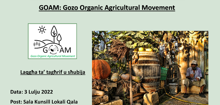 Organic Horticulture – Gozo introductory meeting on Sunday