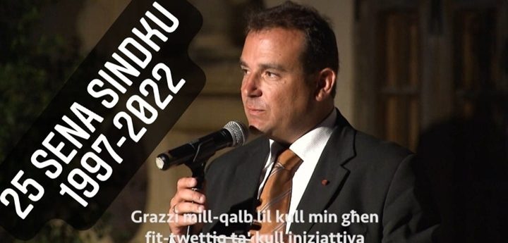 Gharb Mayor David Apap Agius celebrates 25th anniversary as mayor of locality