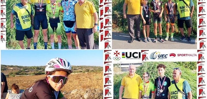 Success for 4 Gozitan cyclists at National Time Trial Championship
