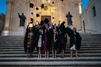 First graduation ceremony for Queen Mary’s Campus in Gozo