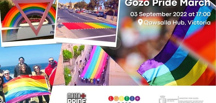 First ever Gozo Pride March takes place tomorrow