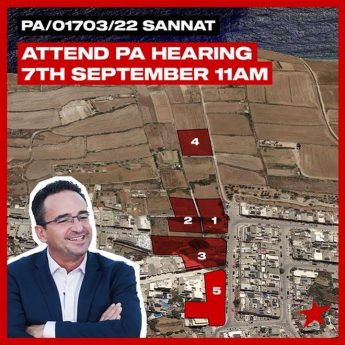 Fifth application hearing for Portelli’s monstrous Sannat project