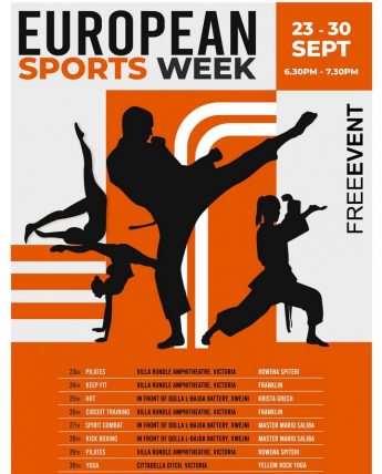 Gozo free events for European Sports Week