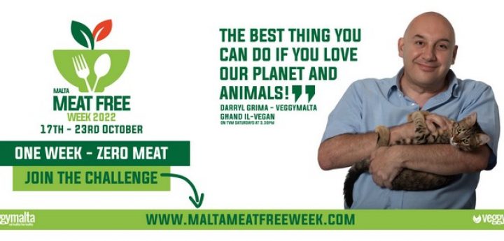 Fifth Malta Meat Free Week challenge this month
