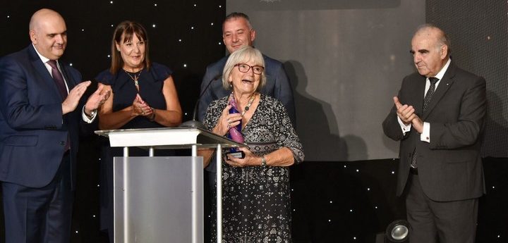 Betty Berry of Gozo presented with Active Ageing Award