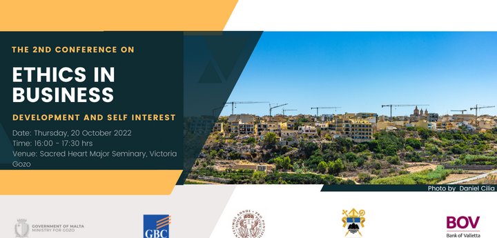 Gozo conference on Ethics in Business ‘Development and Self Interest’
