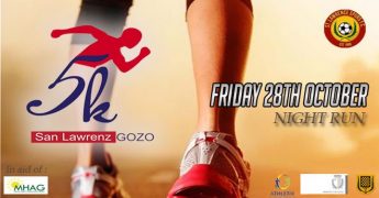 San Lawrenz 5k Run in aid of the Mental Health Association Gozo