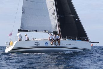 Elusive 2 crew lifts the BOV Gozo Regatta Trophy