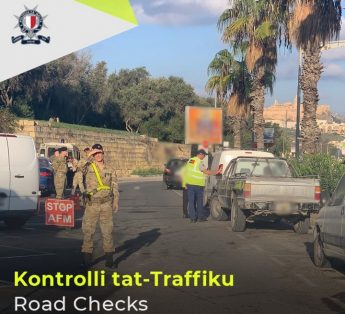 10 people found living in Malta irregularly during Xewkija road checks