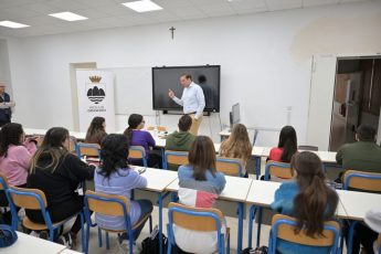 Information session for students at Sir Michelangelo Refalo Sixth Form