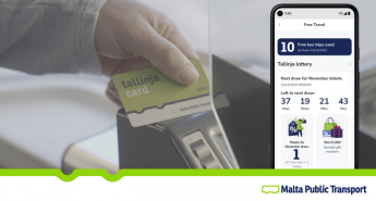 Travel for free and win on Malta Public Transport’s lottery