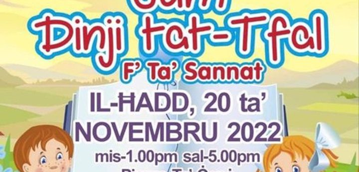 World Children’s Day 2022 events in Sannat on Sunday