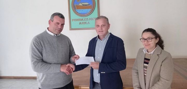 €500 donated to Arka Foundation from GRDA staff