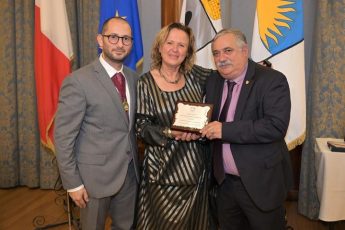 Honorary Citizenship of Nadur awarded to Leman Cetin