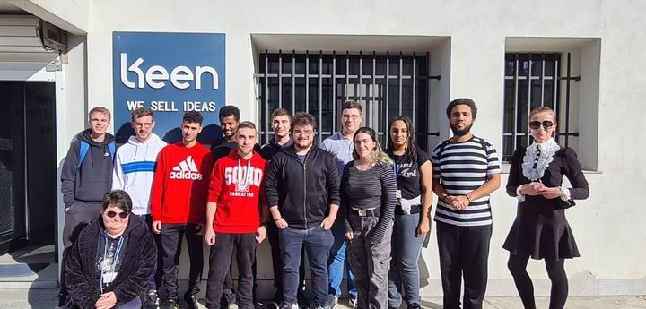 MCAST Gozo IT students visit Gozo software company