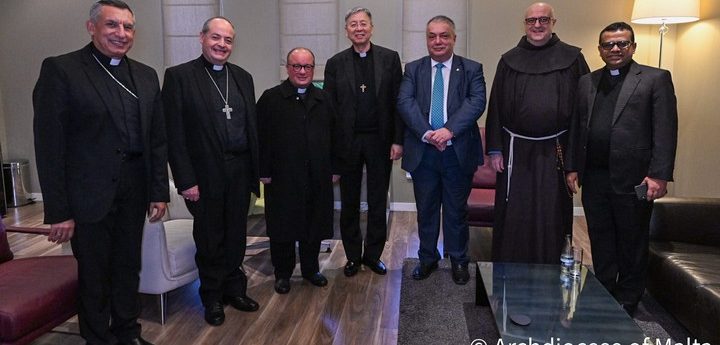 Apostolic Nuncio, Mgr Savio Hon Tai-Fai arrives in Malta