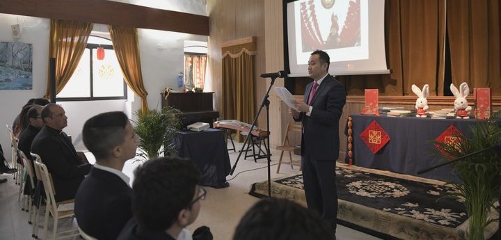 H E Mr Peng Yijun visits Sacred Heart Minor Seminary, Gozo