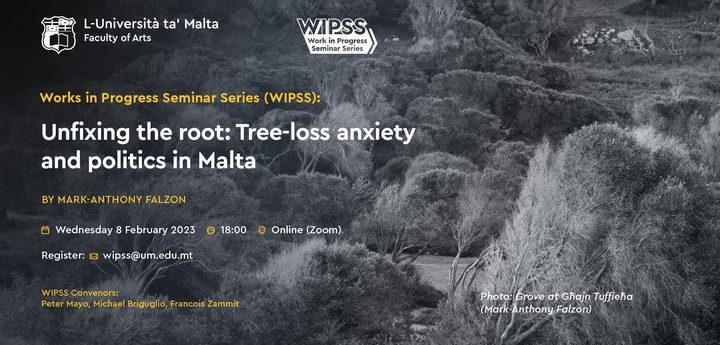 Unfixing the root: Tree-loss anxiety and politics in Malta