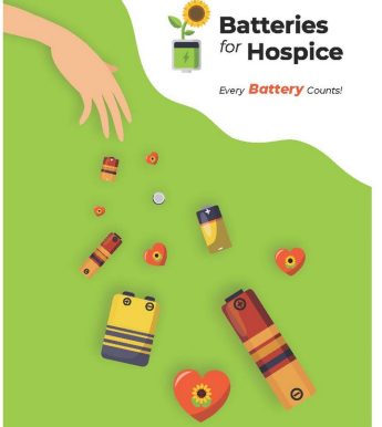 Batteries for Hospice – Recycle your batteries and help raise funds