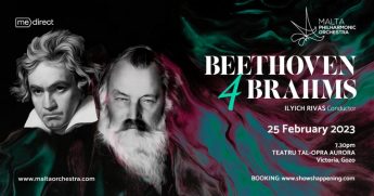 Beethoven 4 Brahms with the Malta Philharmonic Orchestra in Gozo