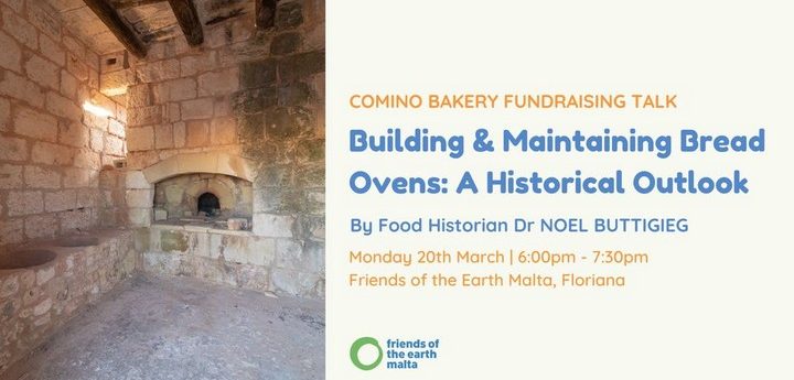 Comino Bakery Fundraising Talk with Dr Noel Buttigieg
