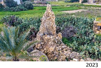 Centuries-old Gozitan barumbara in Victoria destroyed Centuries-old Gozitan barumbara in Victoria destroyed