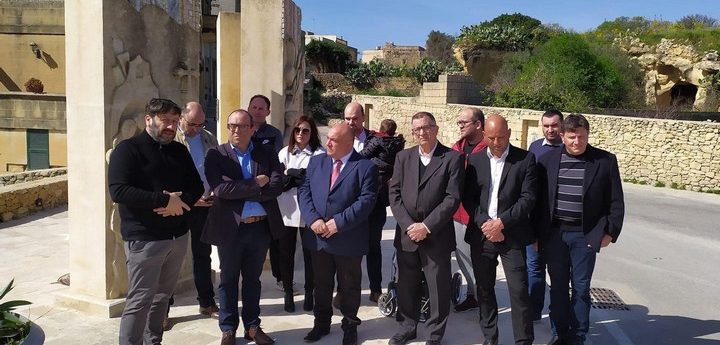 New monument inaugurated depicting the history of Kercem
