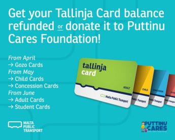 Tallinja Card holders can start applying for a refund, starting with Gozo cards
