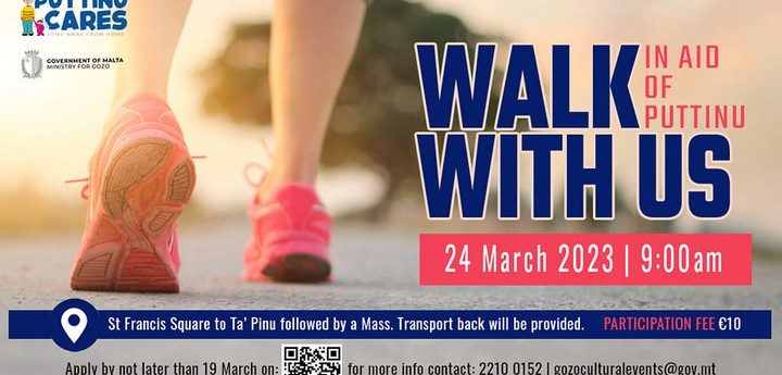 Gozo – Walk with Us in Aid of Puttinu Cares