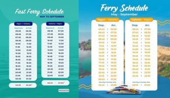 New summer fast ferry schedule announced starting Monday