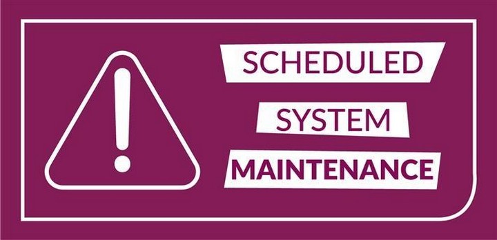 BOV scheduled maintenance disruptions early hours of Monday