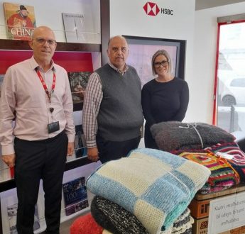 Munxar community donates handmade blankets to Hospice Malta