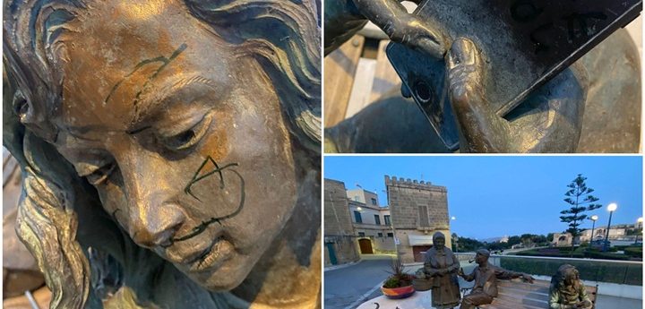 Vandalism of Ghajnsielem monument condemned by Mayor