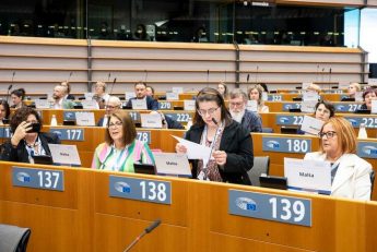 MFOPD speak at 5th European Parliament of Persons with Disability